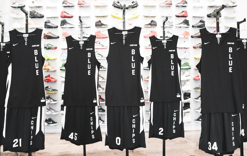 Flight Club Sponsors Blue Chips AAU Team