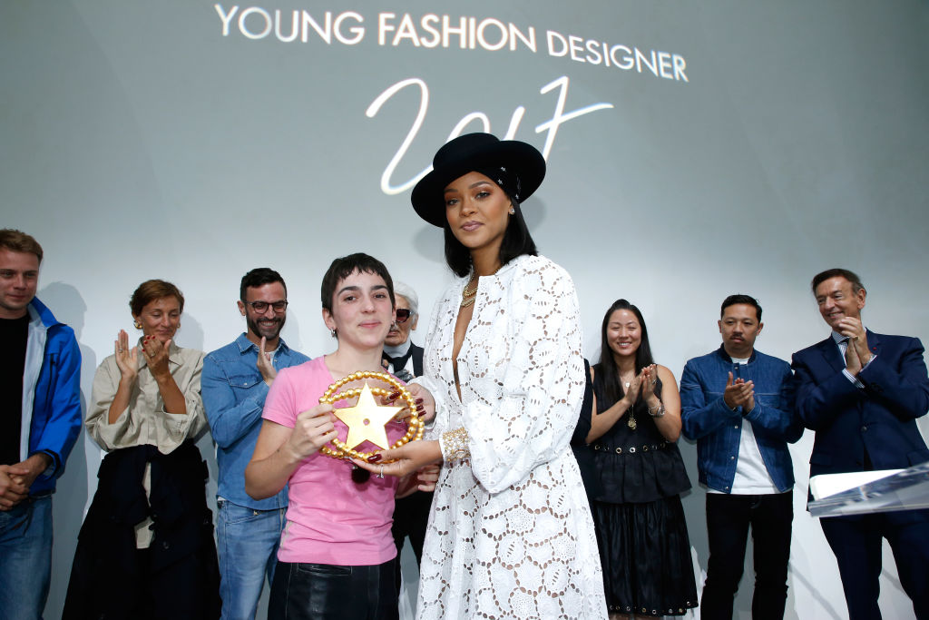 "Young Fashion Designer" : LVMH Prize 2017 Edition At Louis Vuitton Foundation In Paris