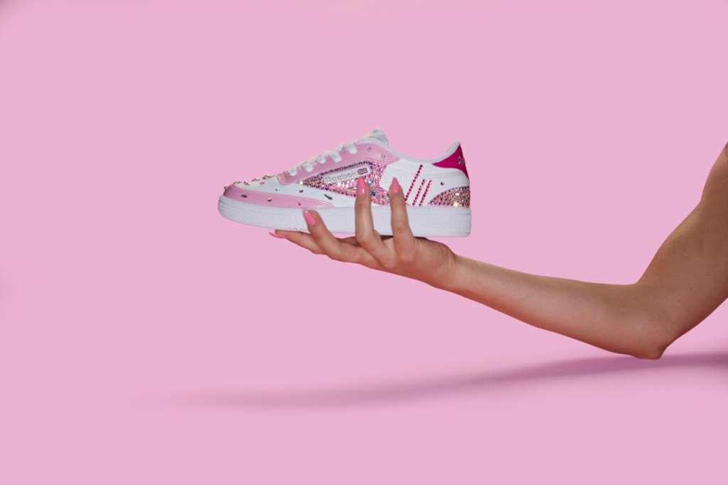Reebok "Crystal Coated" Club C