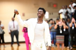 Lil Nas X Surprise Visit To Lithia Springs High School