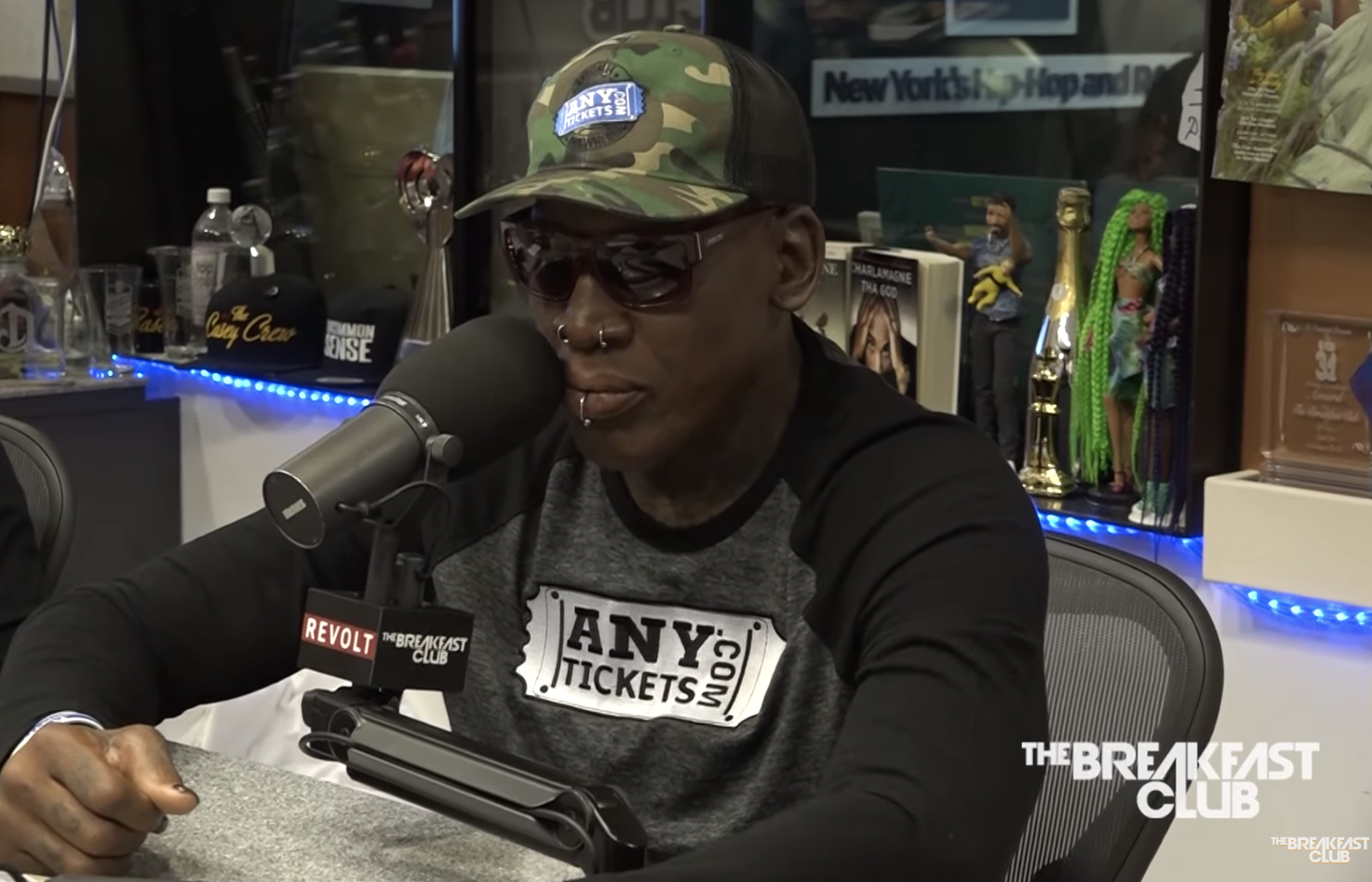 Dennis Rodman on The Breakfast Club