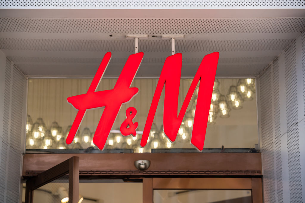 Hennes & Mauritz, or H&M, store in Shanghai. A Swedish...