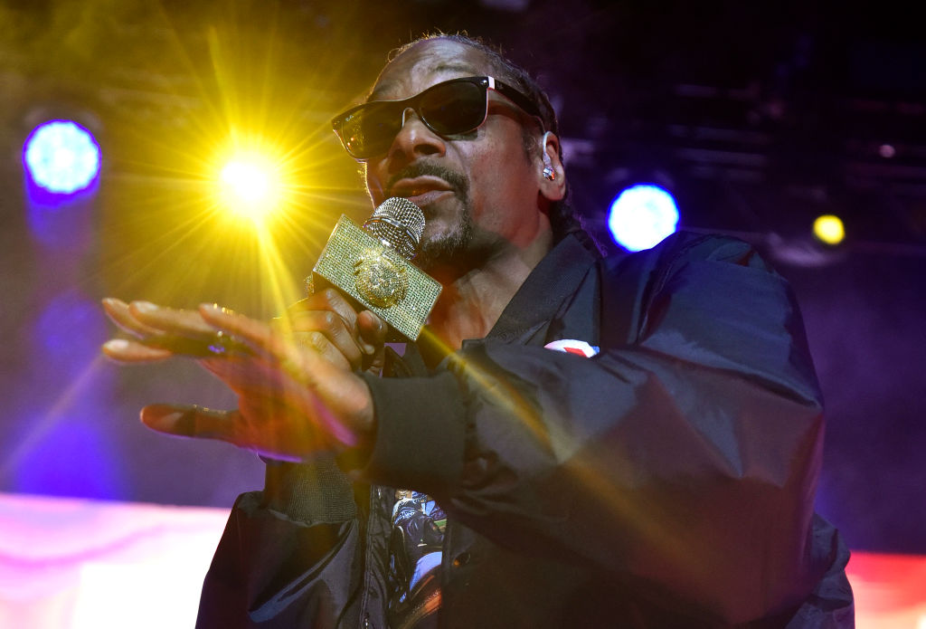 Snoop Dogg And Ice Cube Perform At Toyota Amphitheatre