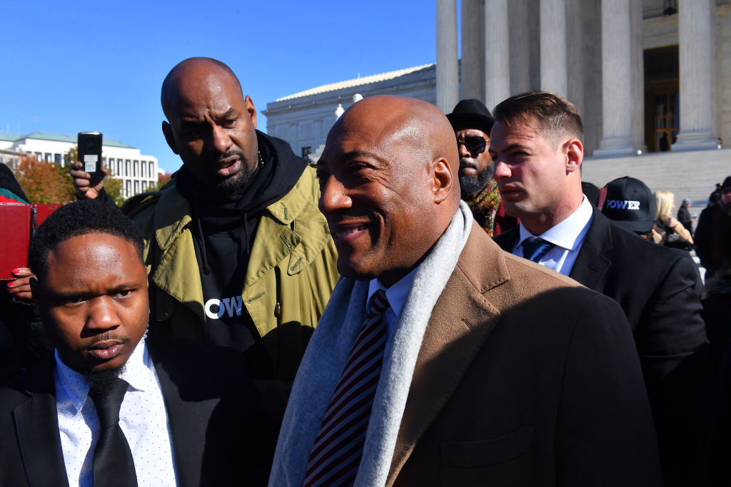 Byron Allen (Founder, Chairman & CEO, Entertainment Studios) At Supreme Court Hearing In Racial Discrimination Suit Against Comcast