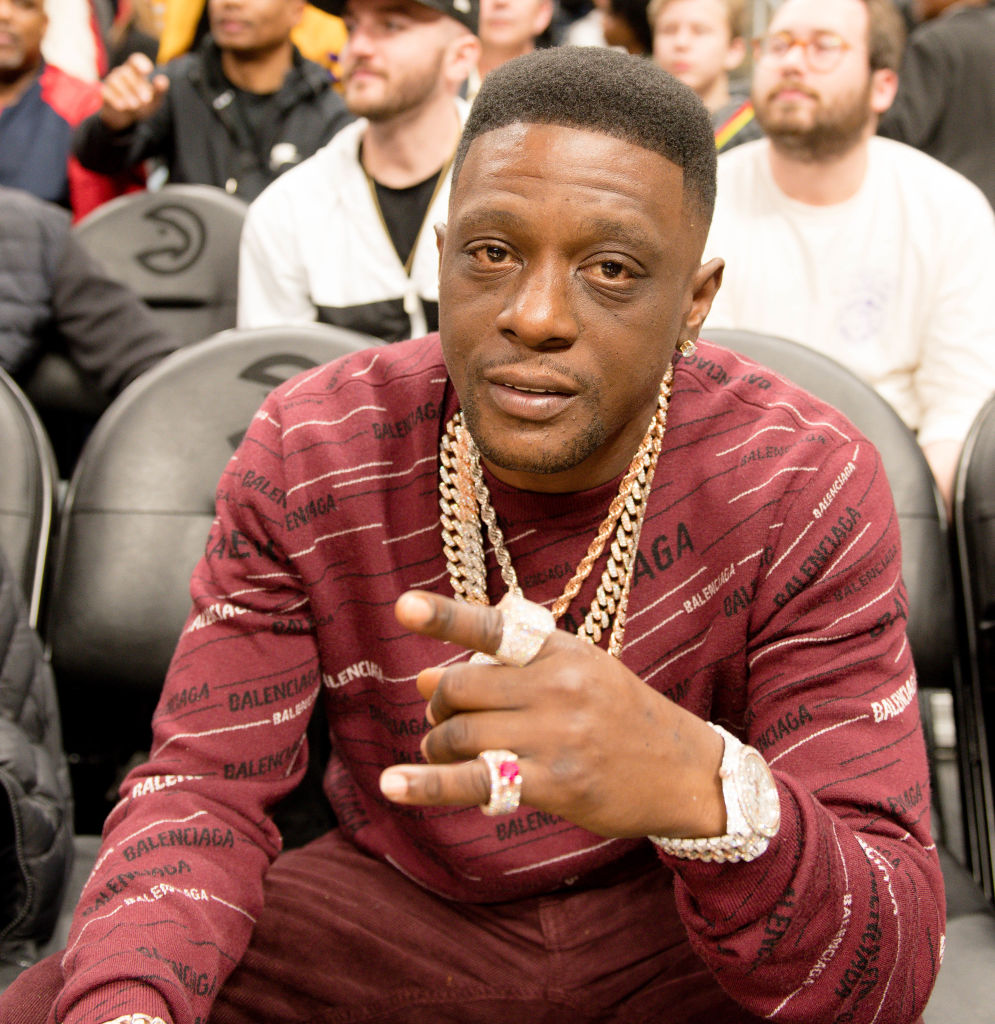 Celebrities Attend New Jersey Nets vs Atlanta Hawks