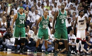 Boston Celtics Vs. Miami Heat At American Airlines Arena
