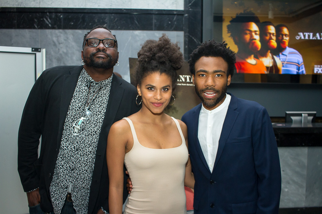 Donald Glover, Brian Tyree Henry and Zazie Beetz