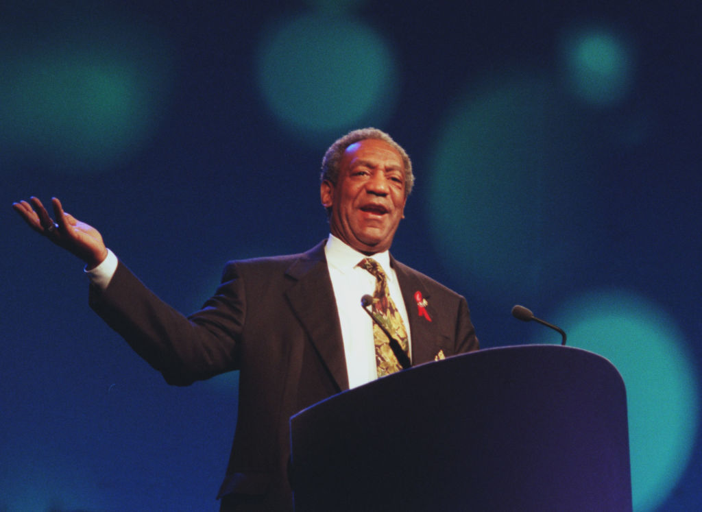 Bill Cosby uses humor to drive home his points about the effect of television of children and to point out to people that they have some control over what television airs.