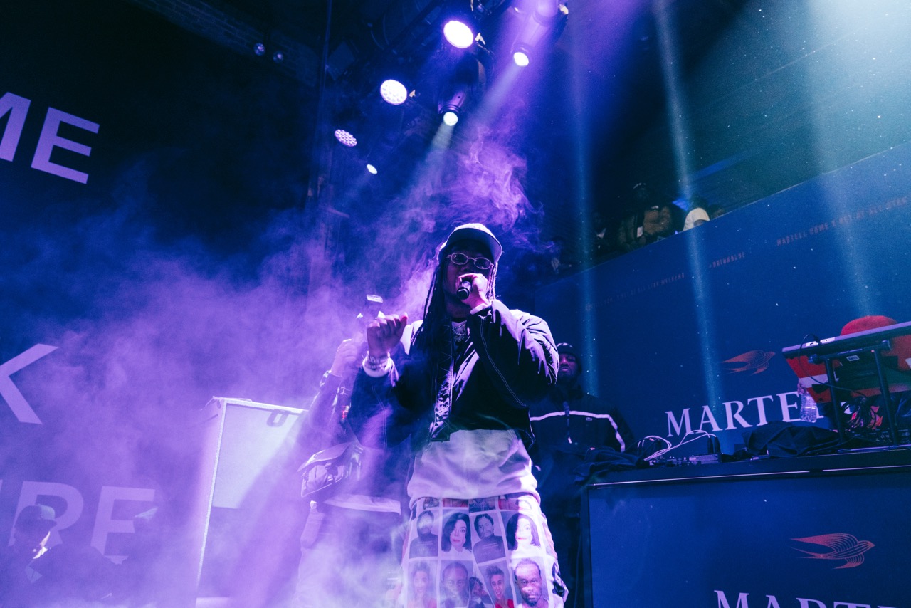 Quavo at Martell x BET All Star Weekend Experience