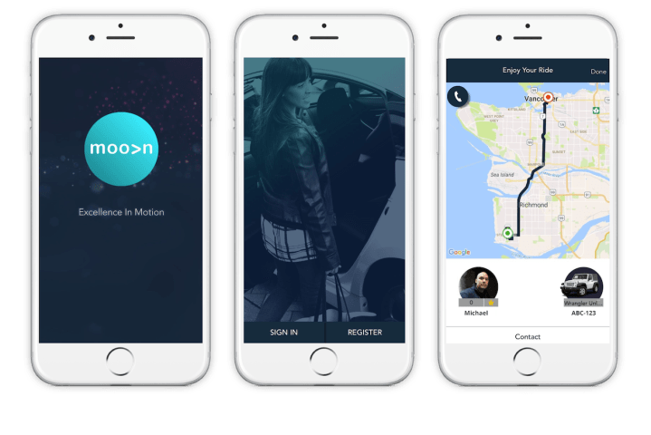 MOOVN RIDESHARE APP