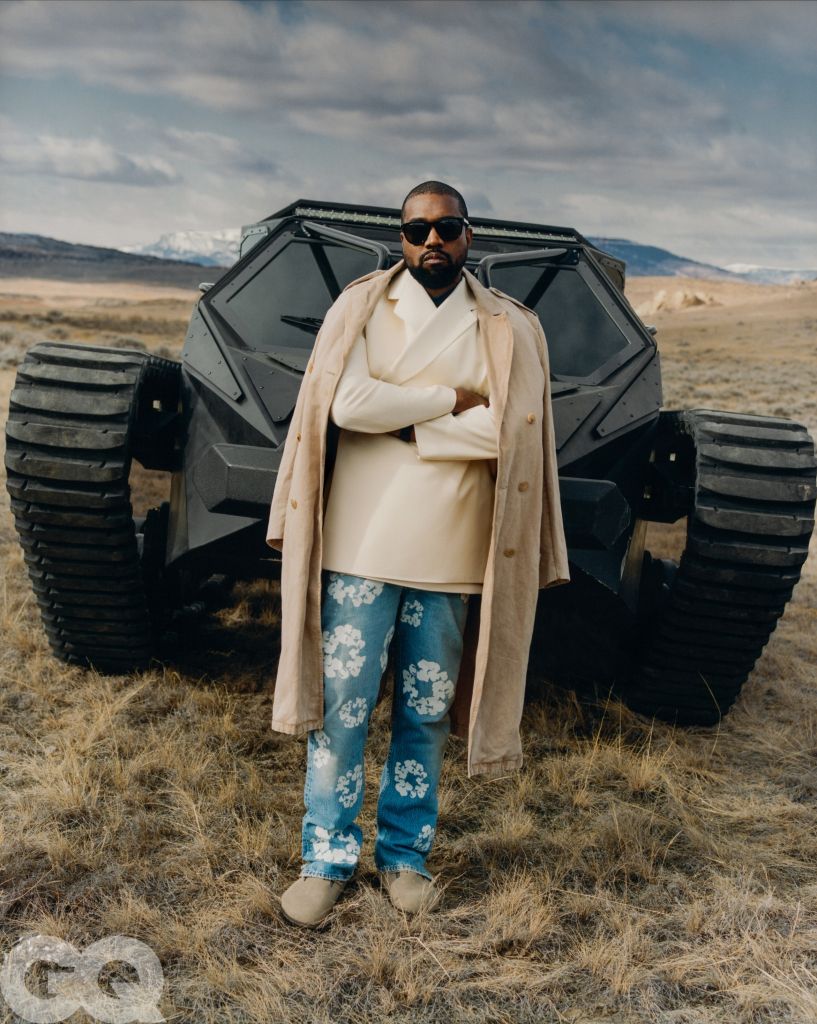 Kanye West in GQ May 2020
