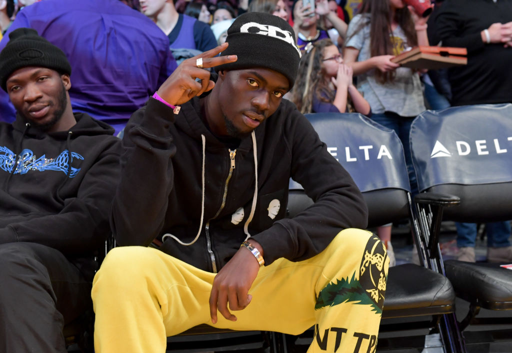 Celebrities At The Los Angeles Lakers Game