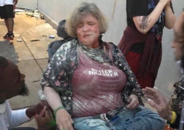 Jennifer Wheelchair Target Stab