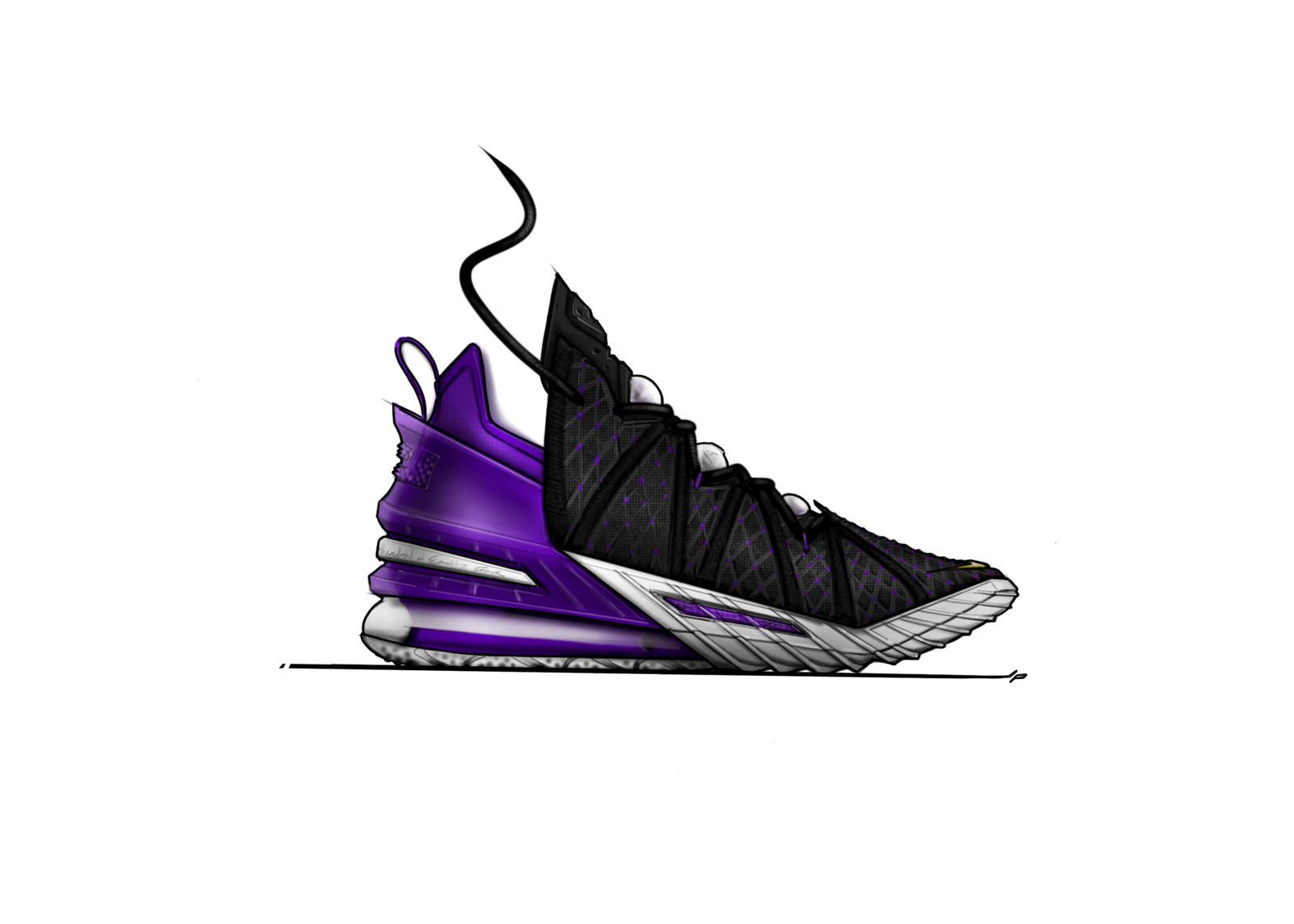 Nike LEBRON 18 Sketches