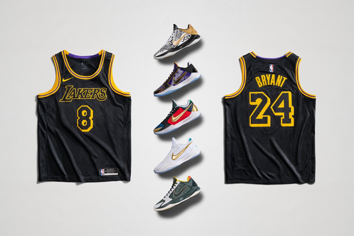 Kobe Footwear for Mamba Week