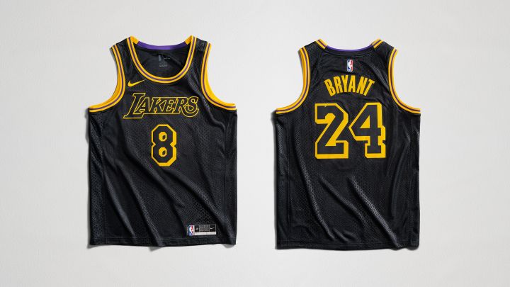 Los Angeles Lakers City Edition Jersey Black Mamba