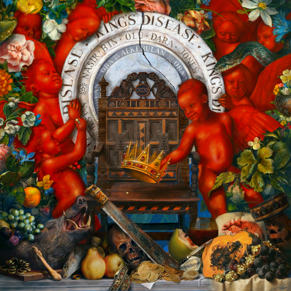 Nas King's Disease Album Cover