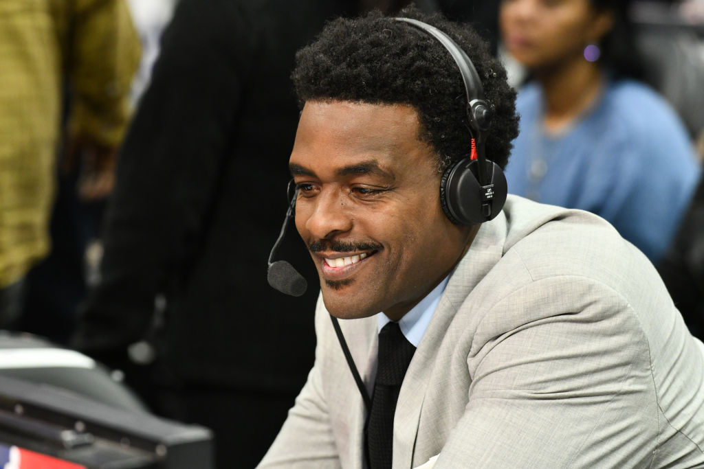 Celebrities At The Los Angeles Clippers Game
