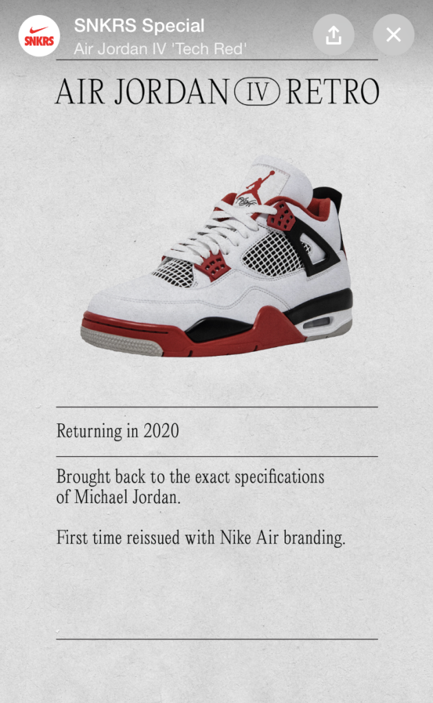 Air Jordan 4 Fire Red