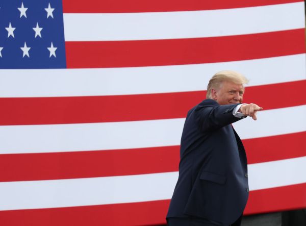 President Trump Delivers Remarks At Jupiter, FL Lighthouse