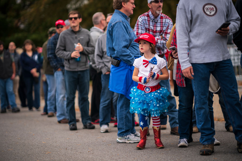President Trump Holds Campaign Rally In Chattanooga, Tennessee
