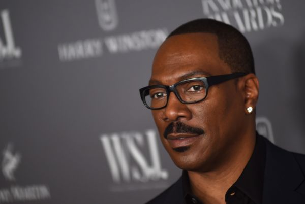 Eddie Murphy at arrivals for Wall Street...