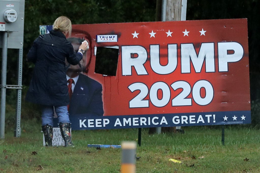 Joe Biden Campaigns For President In Michigan