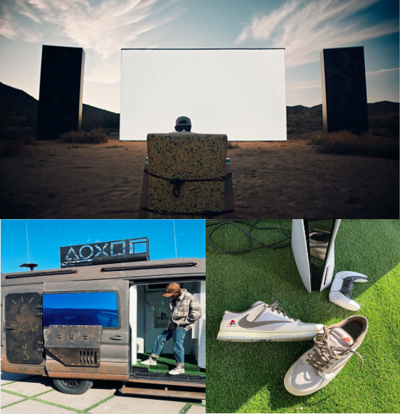 Travis Scott x Playstation