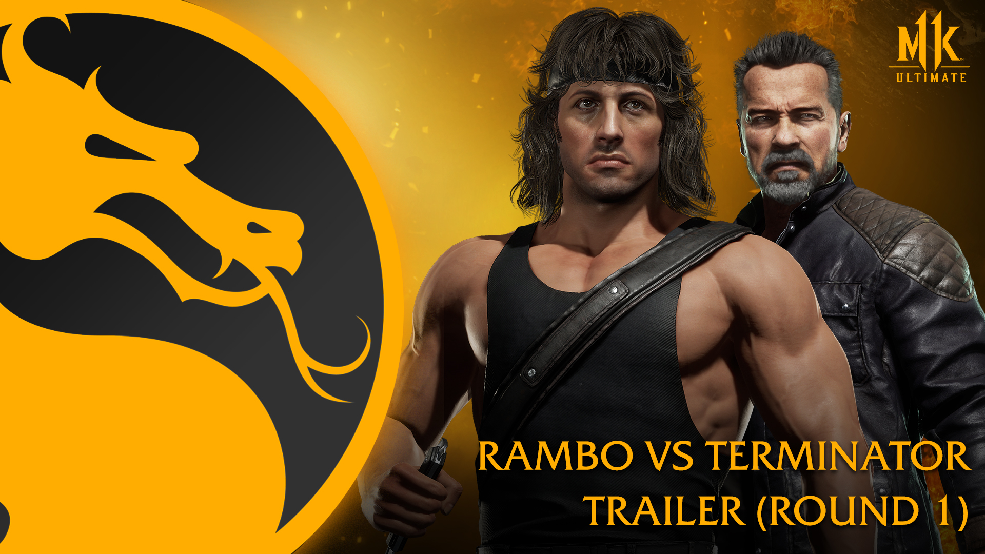 Rambo & The Terminator Faceoff In Two 'Mortal Kombat 11: Ultimate' Clips