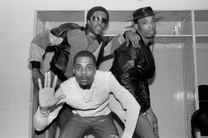Whodini Backstage At The UIC Pavilion