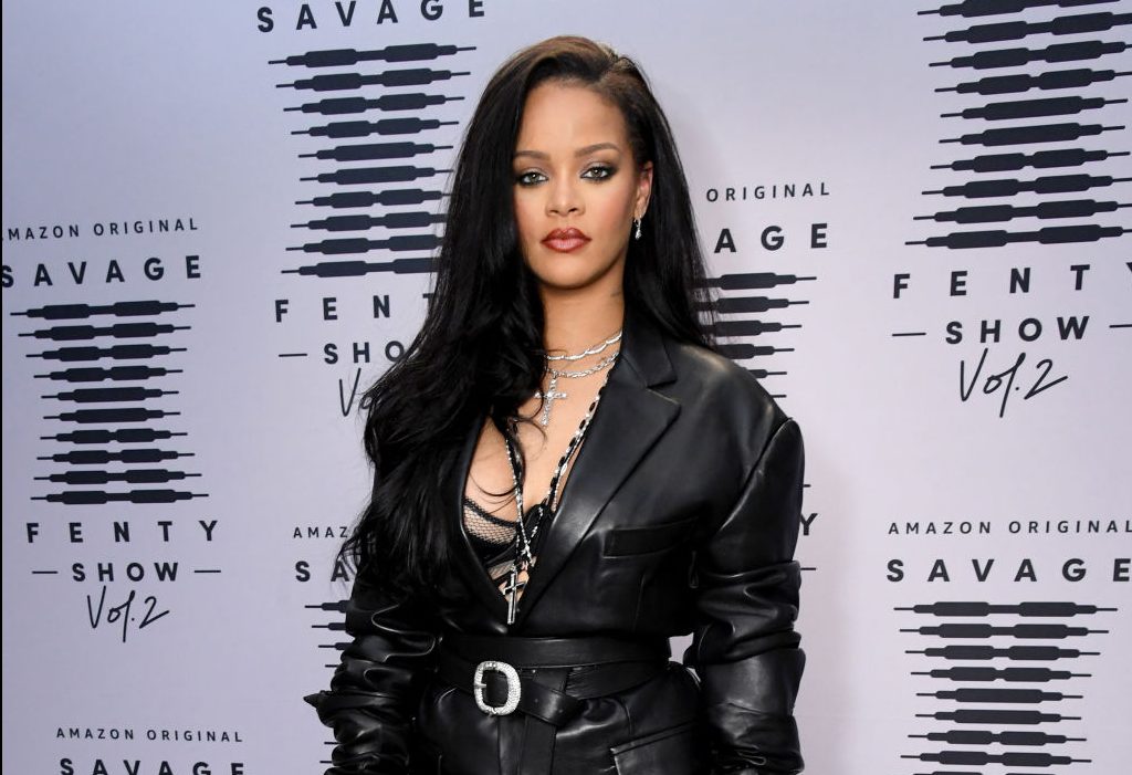 Rihanna's Savage X Fenty Show Vol. 2 presented by Amazon Prime Video Step and Repeat
