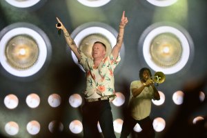 Macklemore performs at Universal Studio Florida