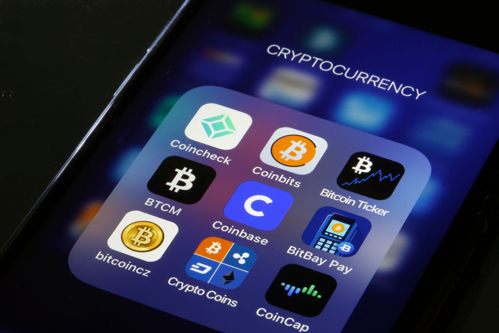 Coinbase Cryptocurrency Exchange Website : Illustration