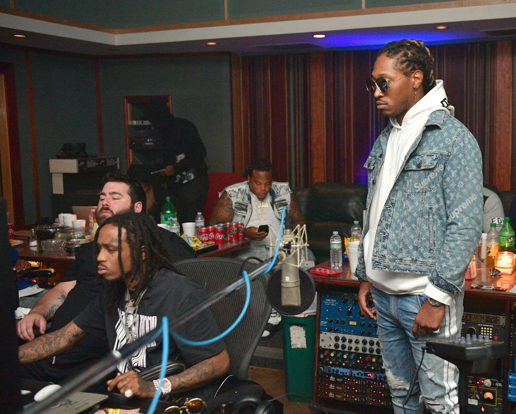 Rapper Future In Studio