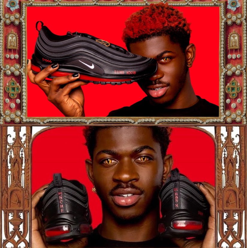 Lil Nas X Satan Shoes