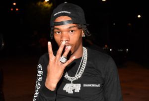 Lil Baby Visits His "Trapper of the Year" Exhibit At The Trap Music Museum