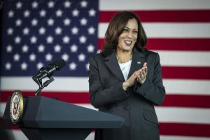 Vice President Harris Tours Covid-19 Vaccination Site At M&T Bank Stadium