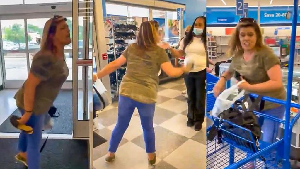 TikTok video of racist in Ross