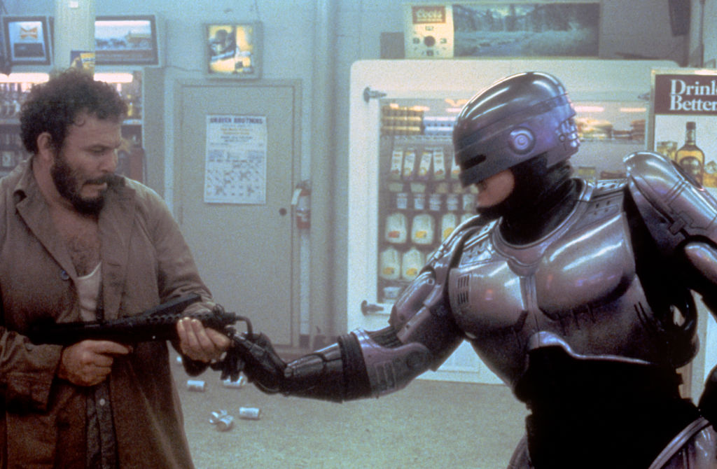 On the set of RoboCop