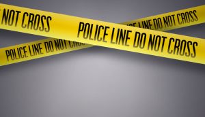 Police Line Do Not Cross Background