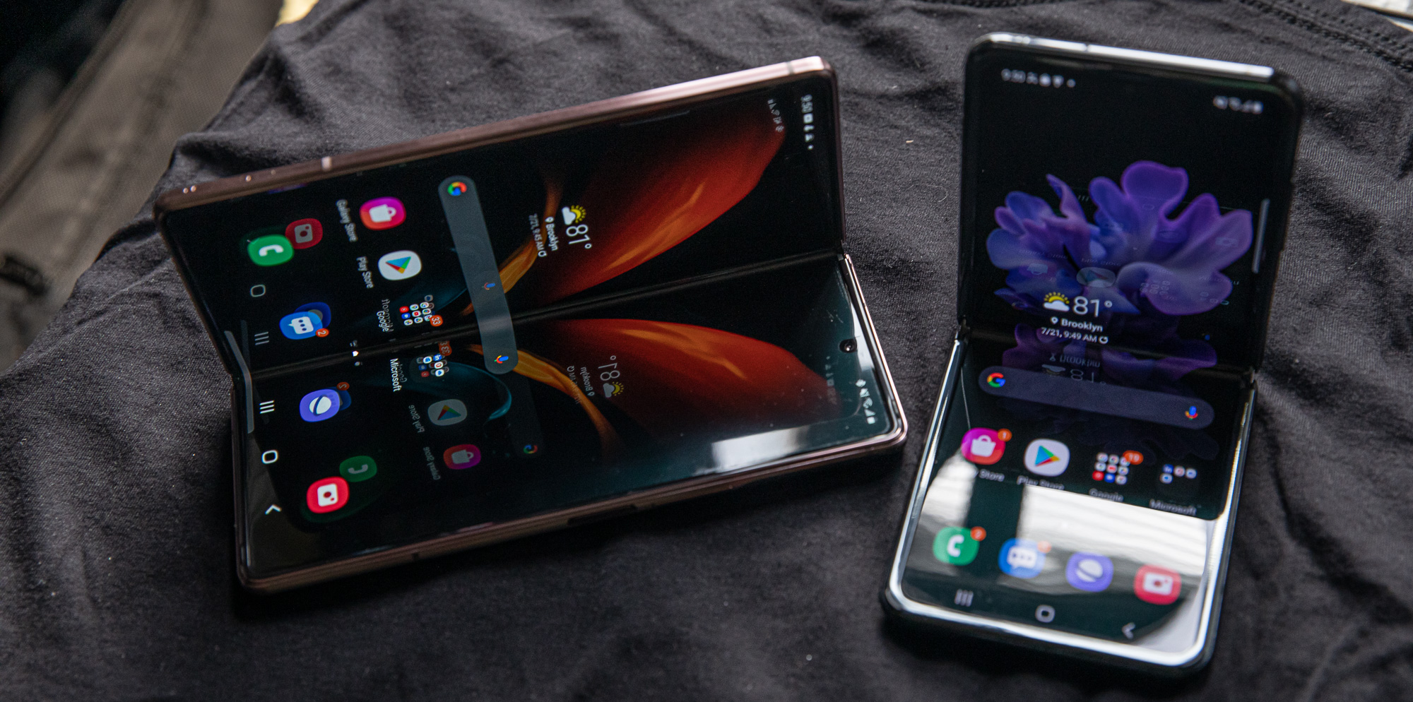 Galaxy Z Fold2 and Galaxy Z Flip