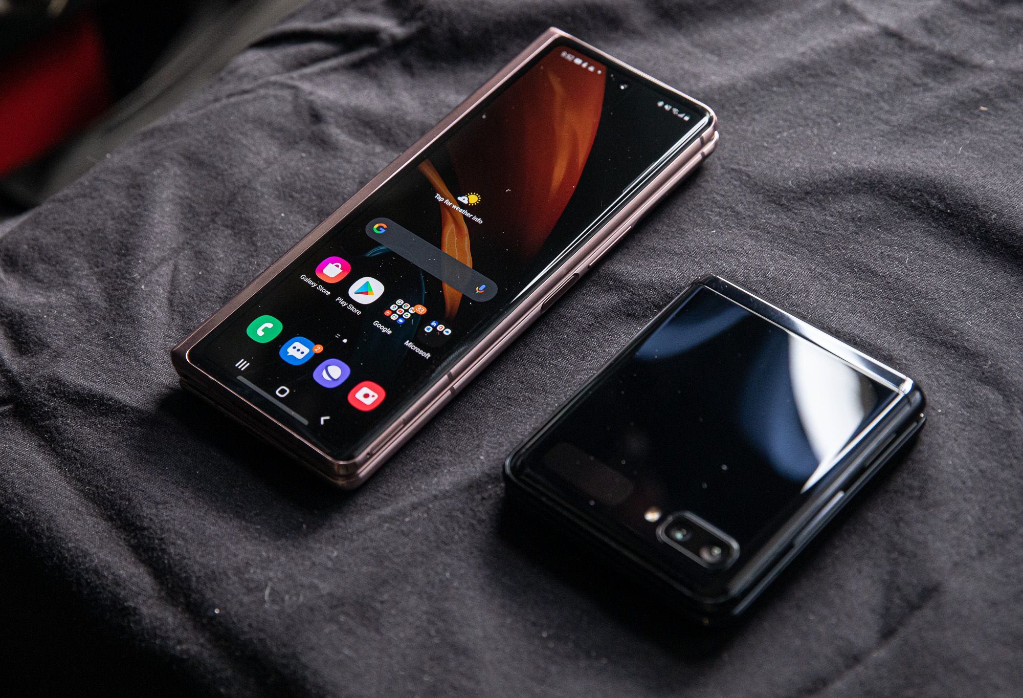 Galaxy Z Fold2 and Galaxy Z Flip