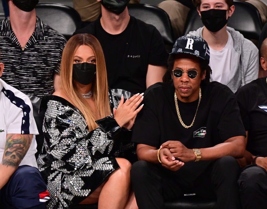 Celebrities Attend Brooklyn Nets v Milwaukee Bucks Game
