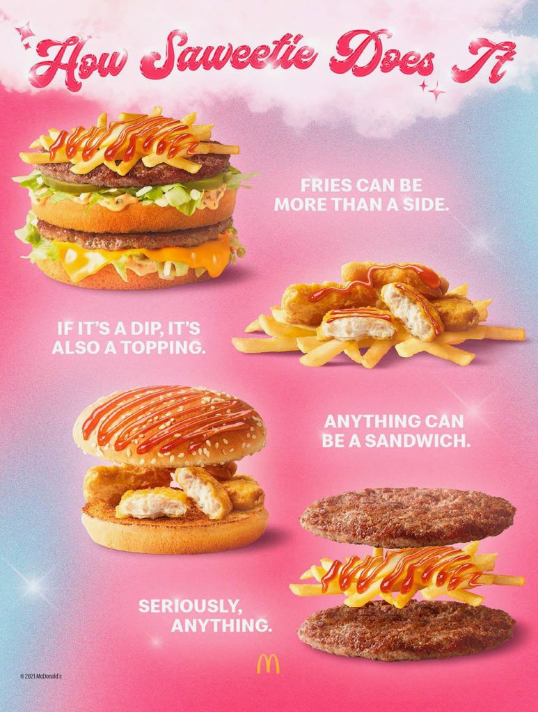 McDonald's Saweetie Meal