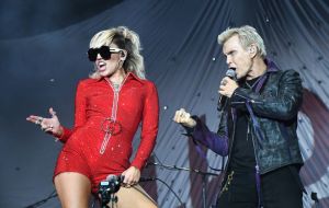 2021 Lollapalooza - Day 1 - Miley Cyrus