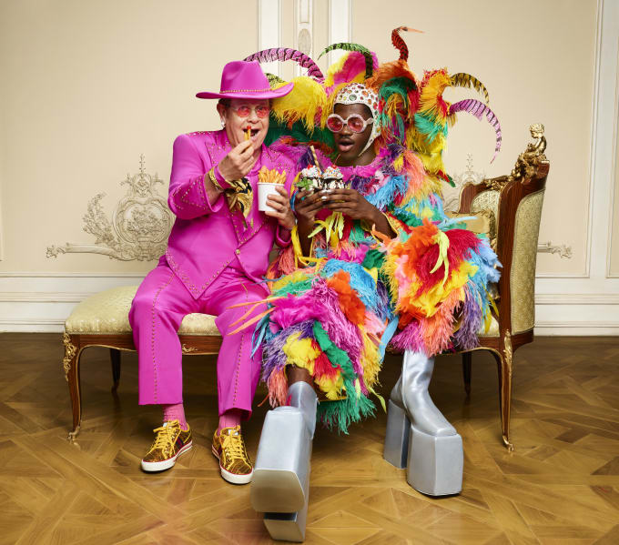LIL NAS X & ELTON JOHN FOR UBER EATS