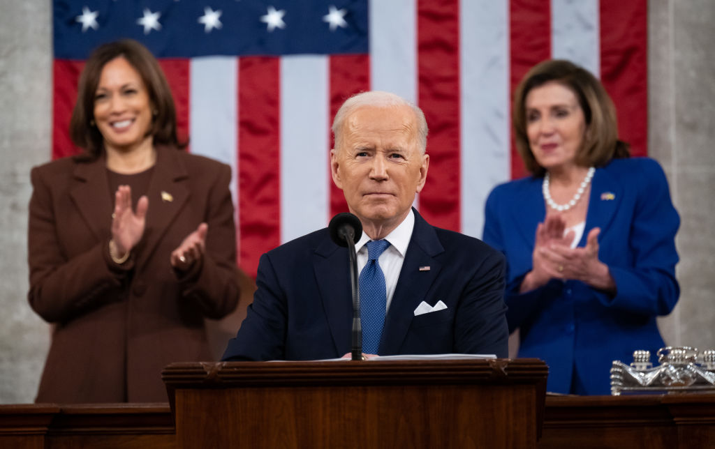 President Biden Delivers His First State Of The Union Address To Joint Session Of Congress