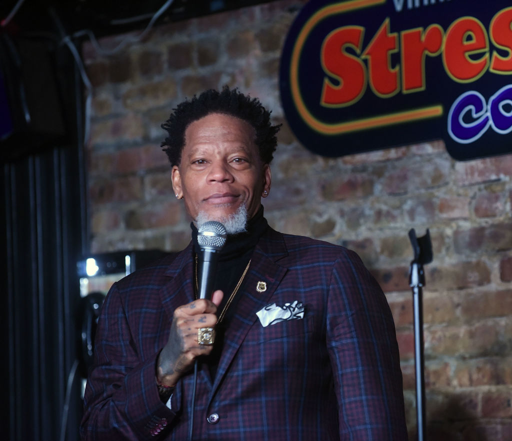 D.L. Hughley Performs At The Stress Factory Comedy Club