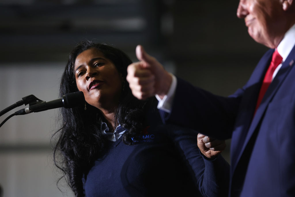 Former President Trump Holds Campaign Rally With Michigan Political Candidates