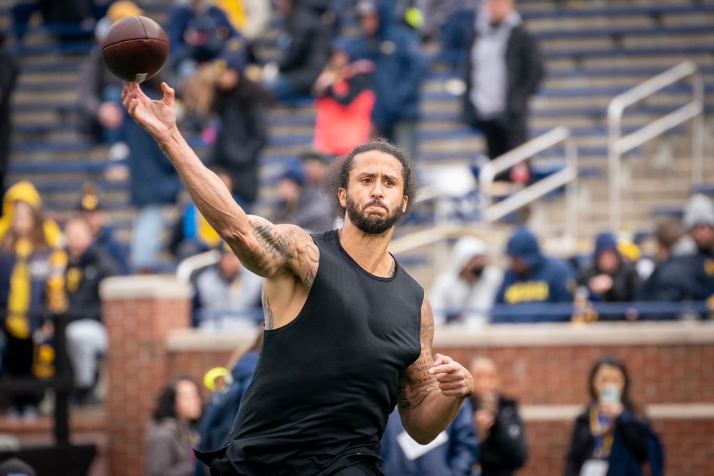 Colin Kaepernick Work Out With Las Vegas Raiders 